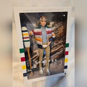 NRFB 2019 HBC Stripes Barbie